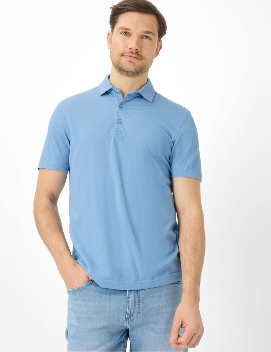 Herren Leichtes Poloshirt aus Baumwollmischung