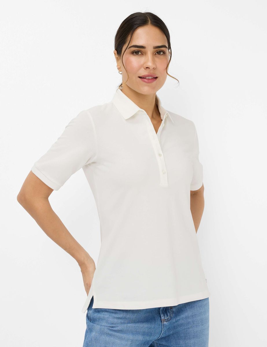 Klassisches Damen-Polohemd