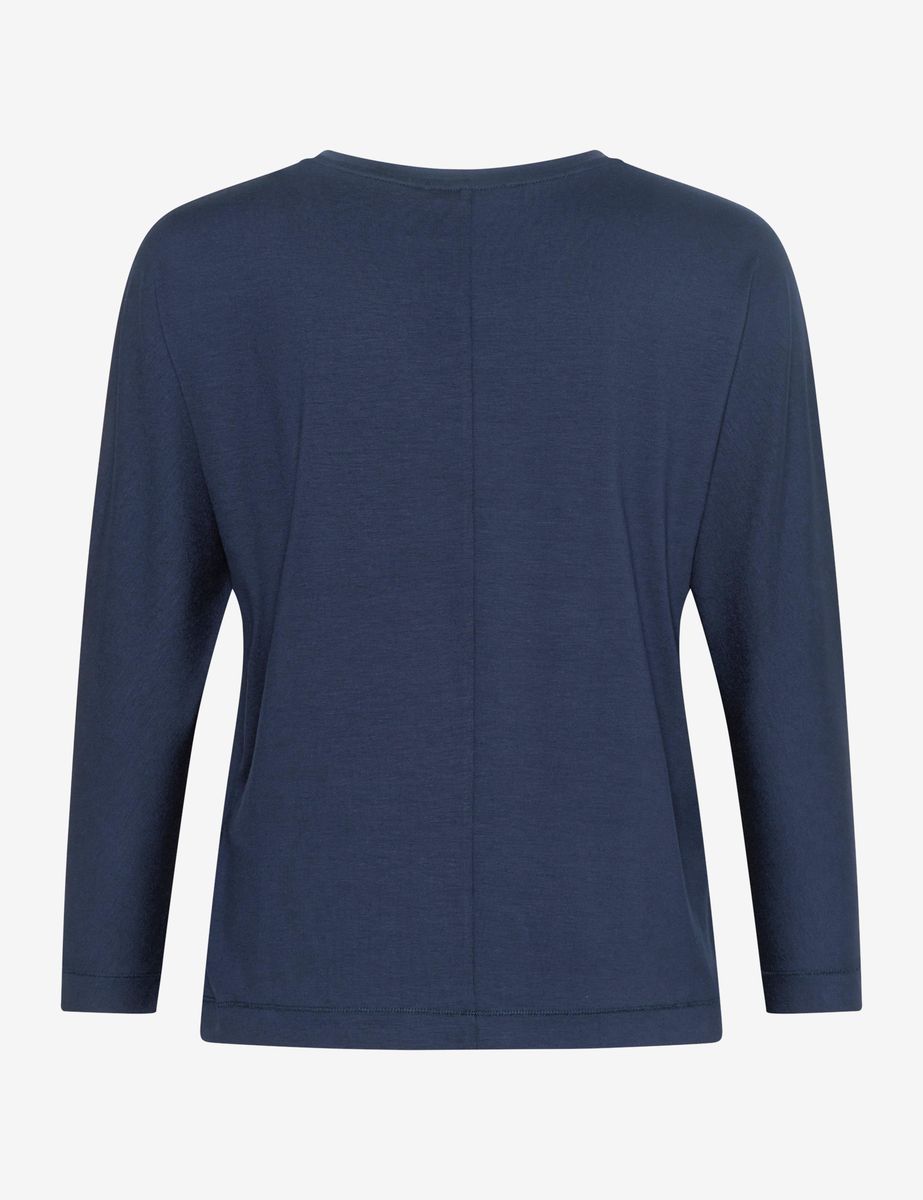 Klassisches 3/4-Arm Jersey-Top