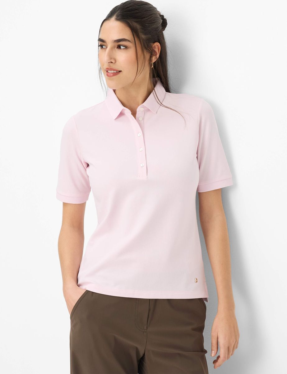 Klassisches Poloshirt aus Baumwollmischung