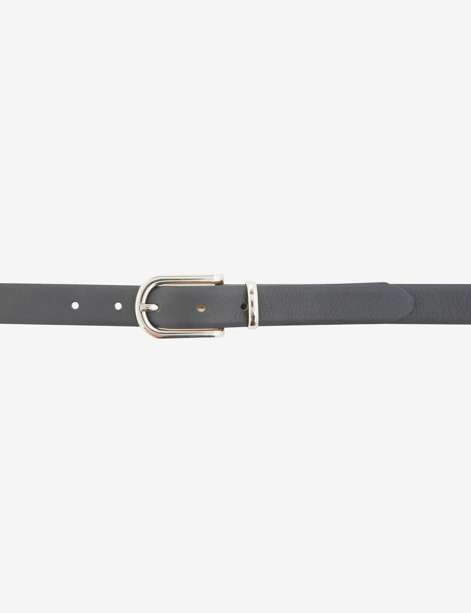 Damengürtel aus Leder mit Metallschnalle
