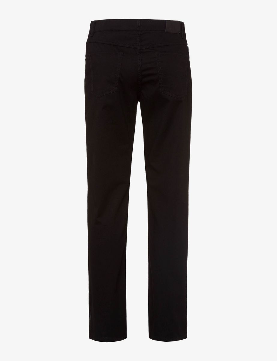 Herren Carlos Schwarze Chino-Hose
