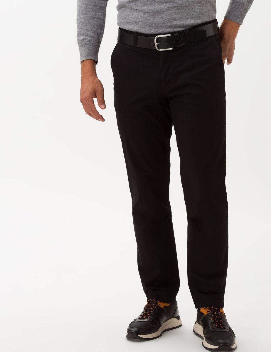 Herren Chino-Hose mit gerader Front, Regular Fit