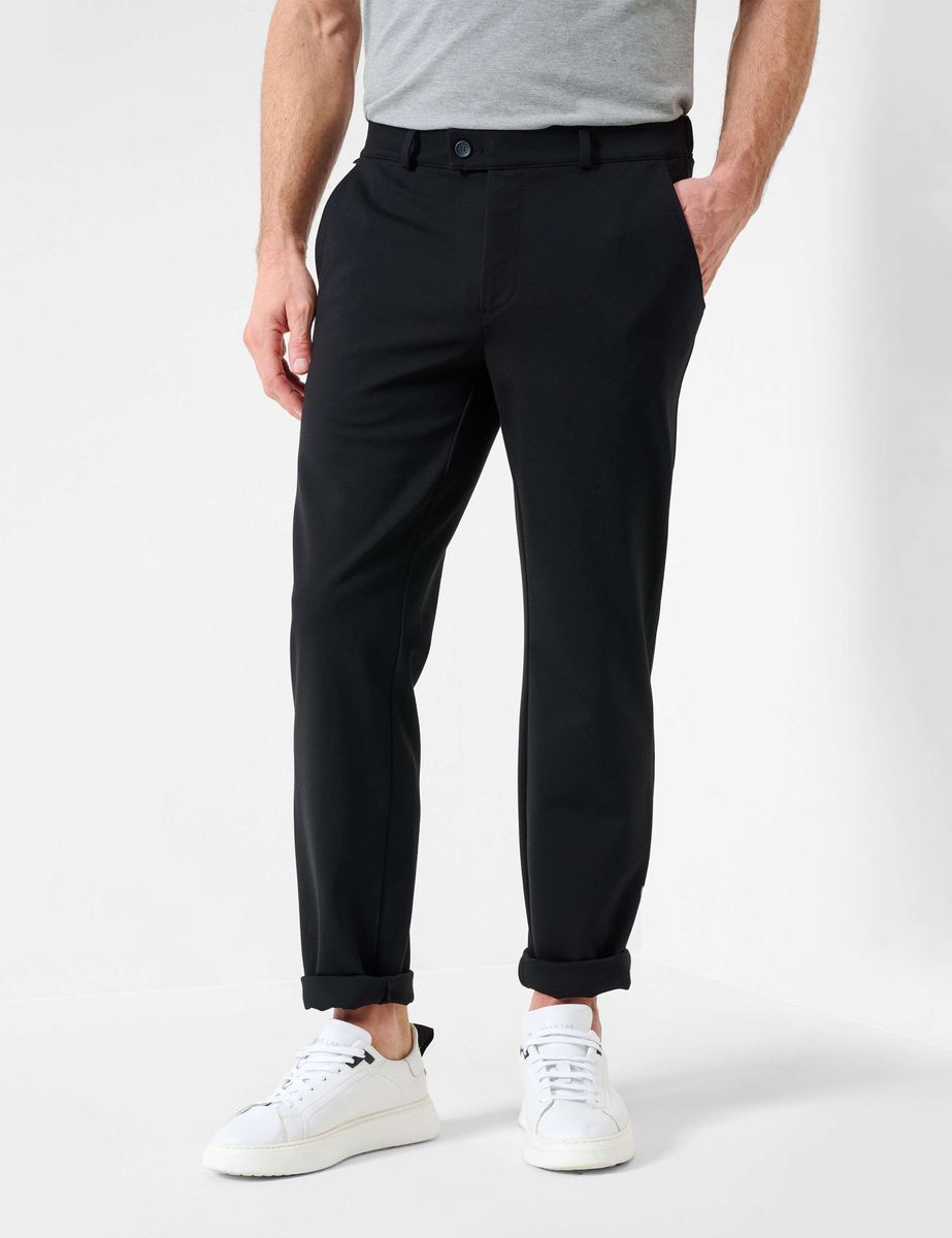 Herren Regular Fit Flatfront Hose