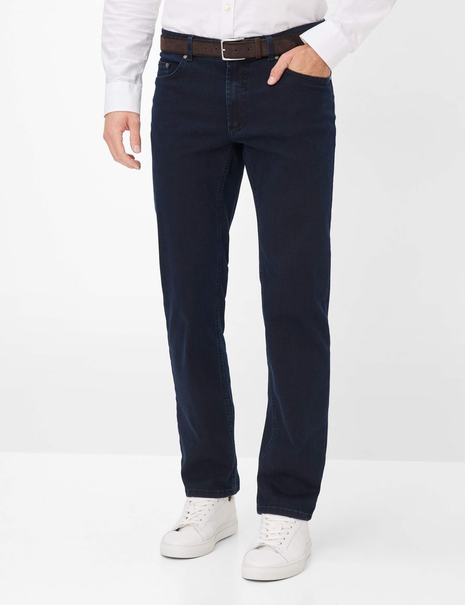 Herren Jeans Dunkelblau Regular Fit