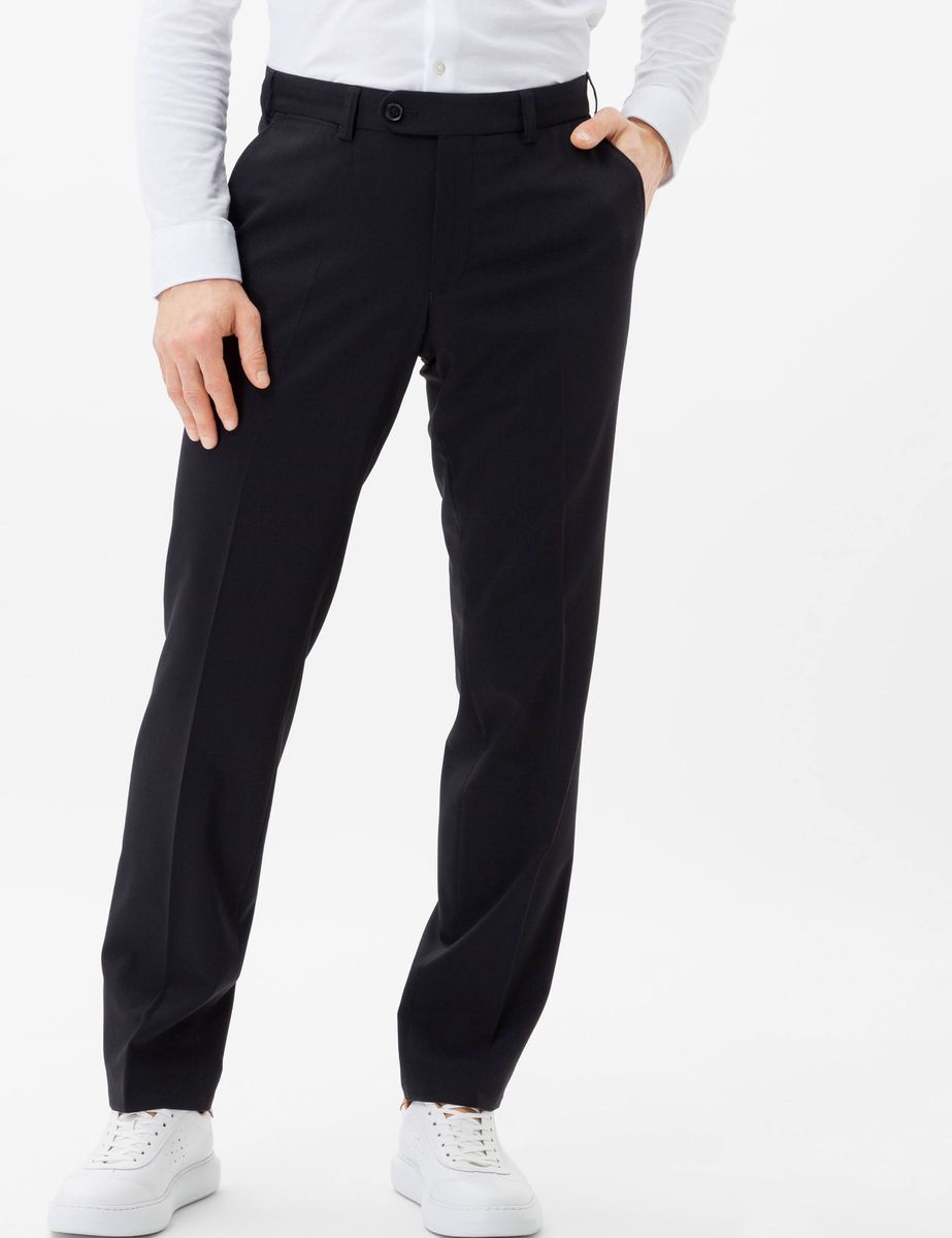 Herren Regular Fit Flatfront Hose