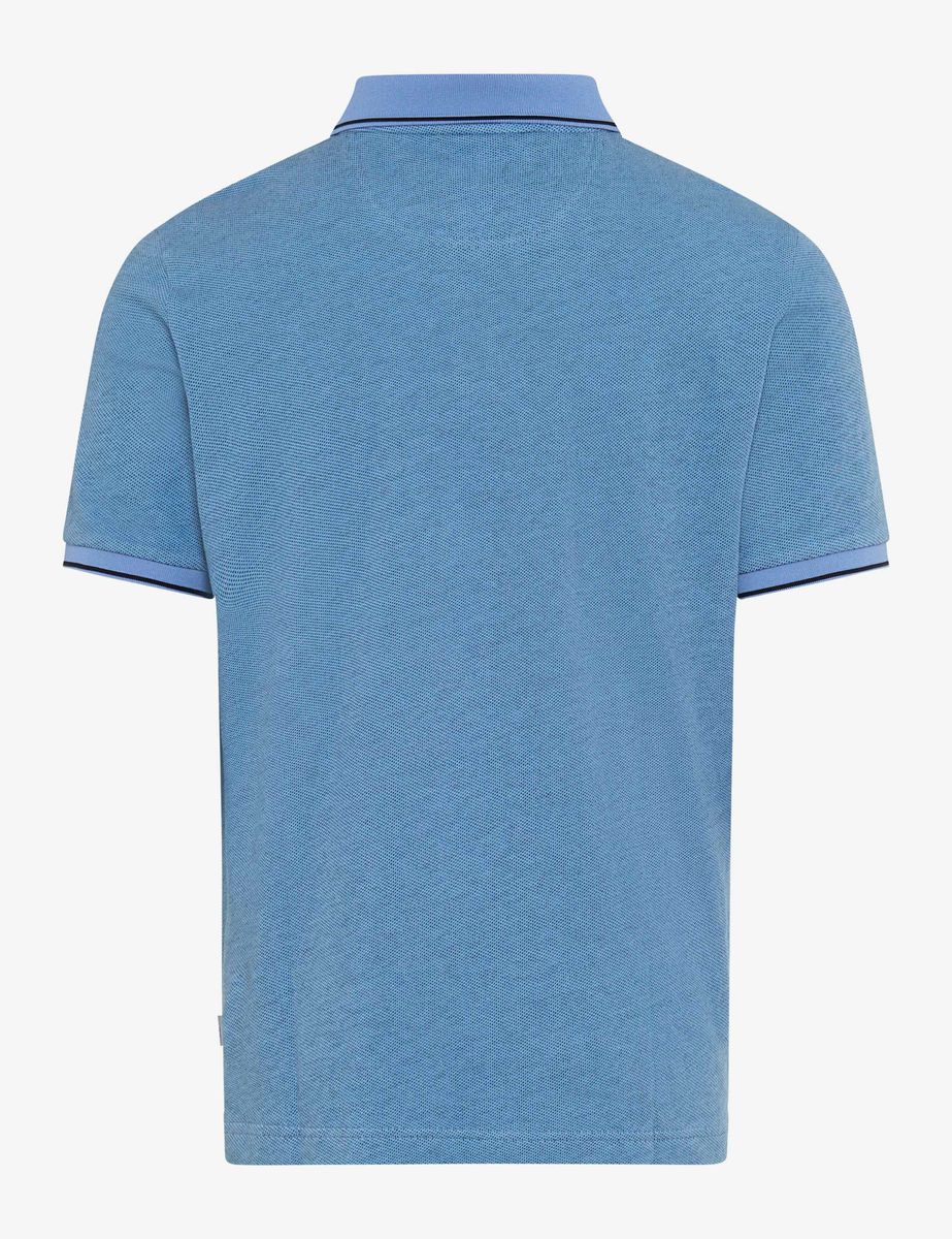 Herren Freizeit Poloshirt mit Tasche