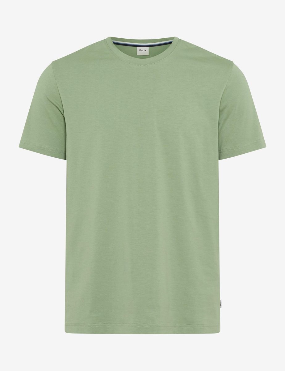 Lässiges Jersey-T-Shirt aus Baumwollmischung