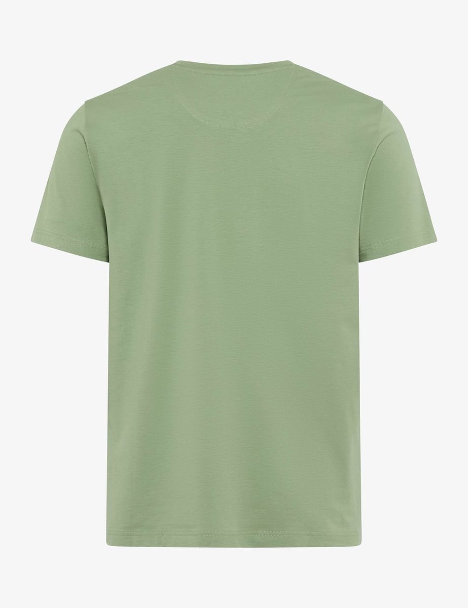 Lässiges Jersey-T-Shirt aus Baumwollmischung