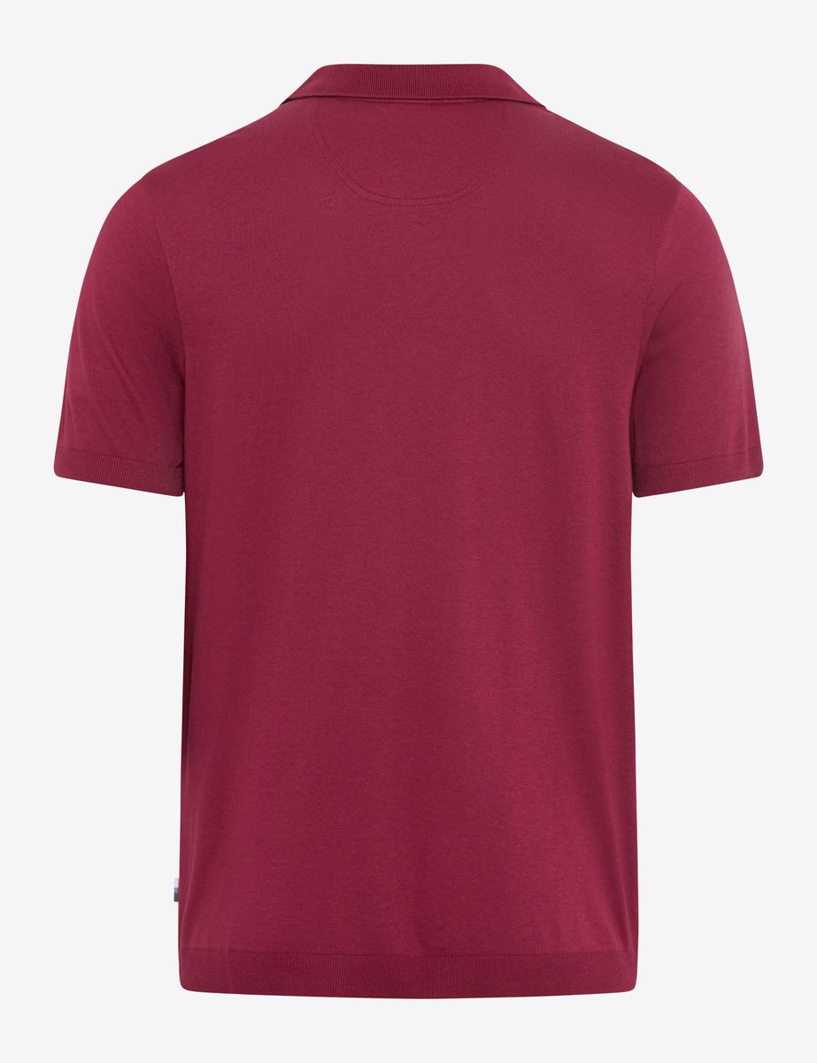 Klassisches Strickjersey-Poloshirt