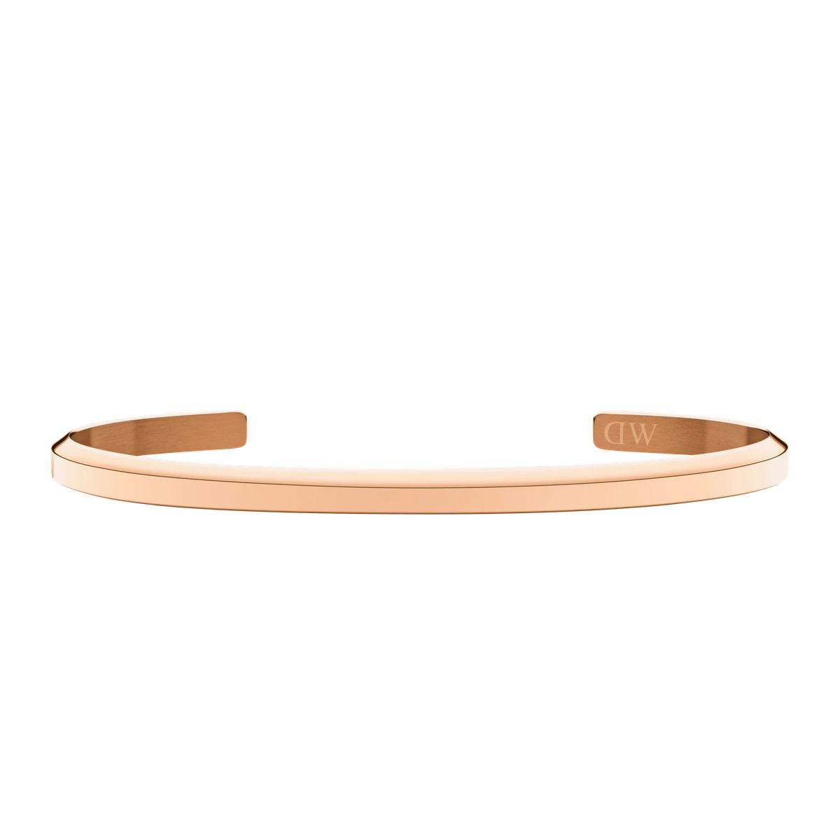 Minimalistisches Armreif-Armband in Roségold