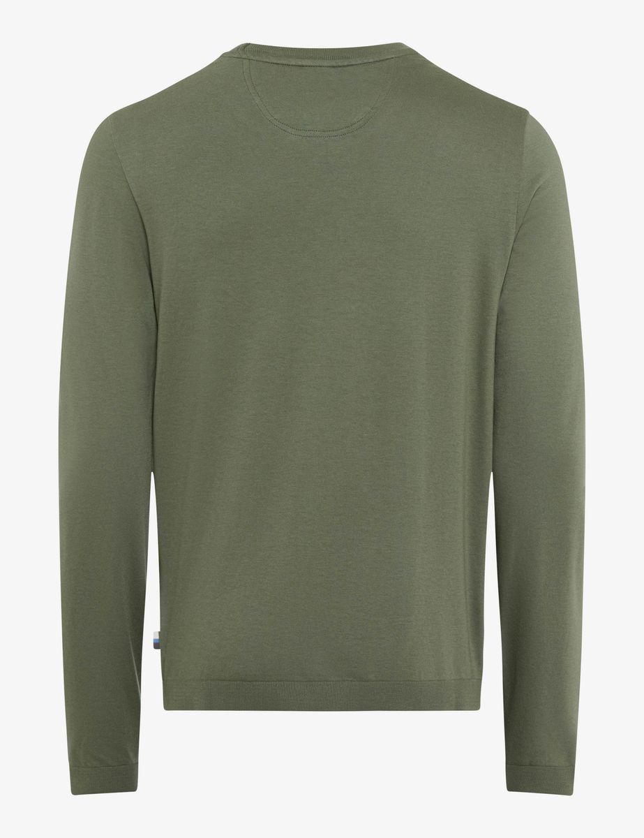 Herren Strickshirt mit langen Ärmeln