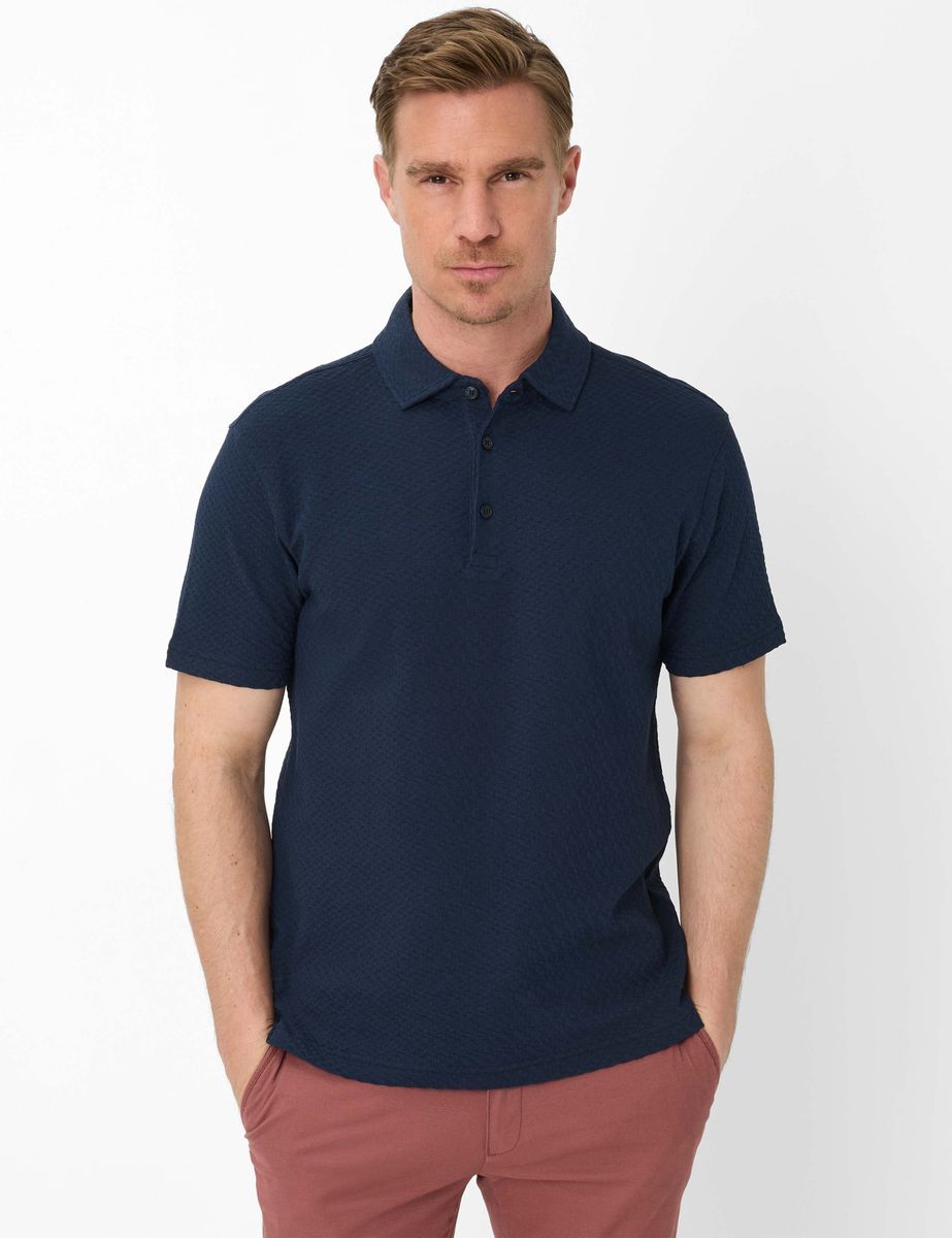 Piqué-Poloshirt aus Baumwolle