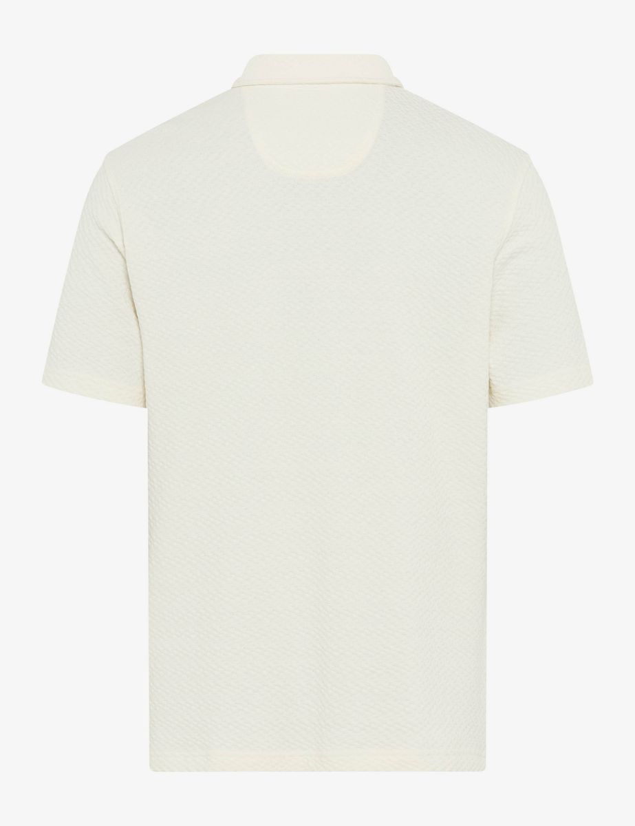 Herren Poloshirt aus strukturiertem Baumwollpiqué