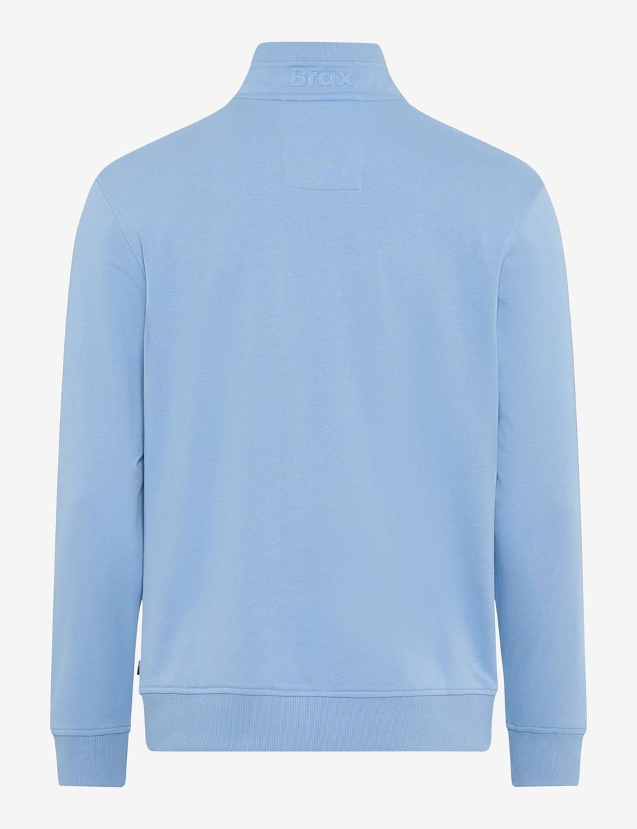 Herren Sweatshirt mit Viertelreißverschluss