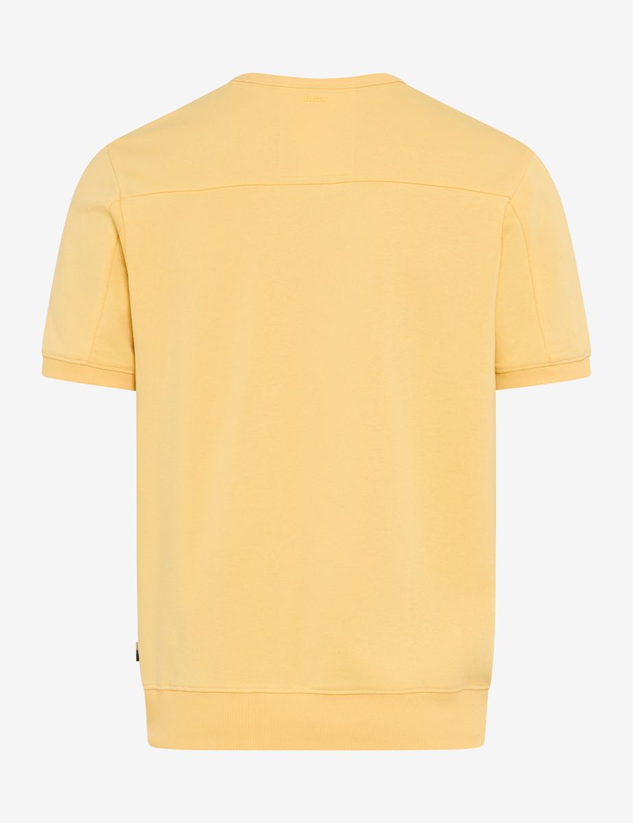 Herren Kurzarm-Sweatshirt mit Tasche