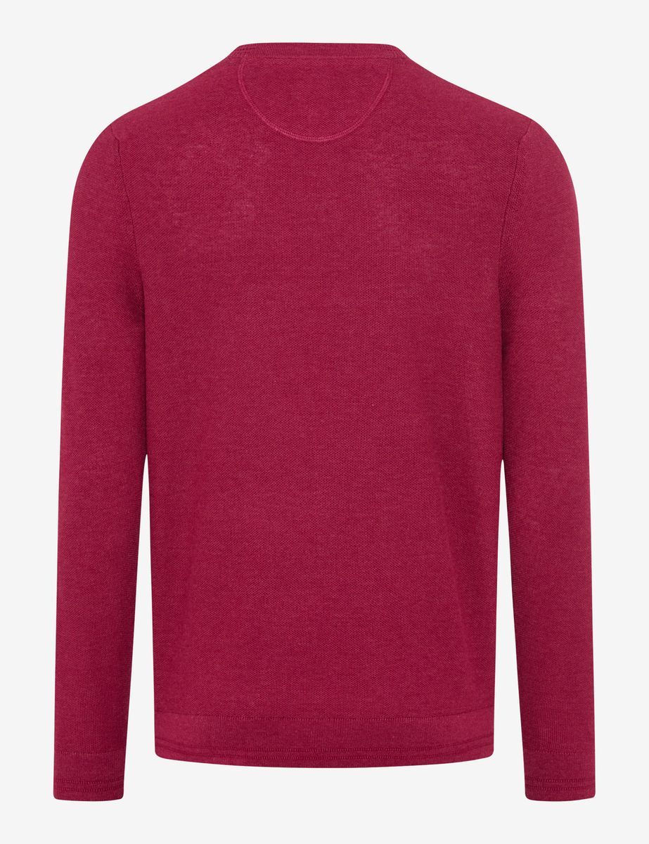 Herren Strickpullover aus Leinen-Baumwollmischung