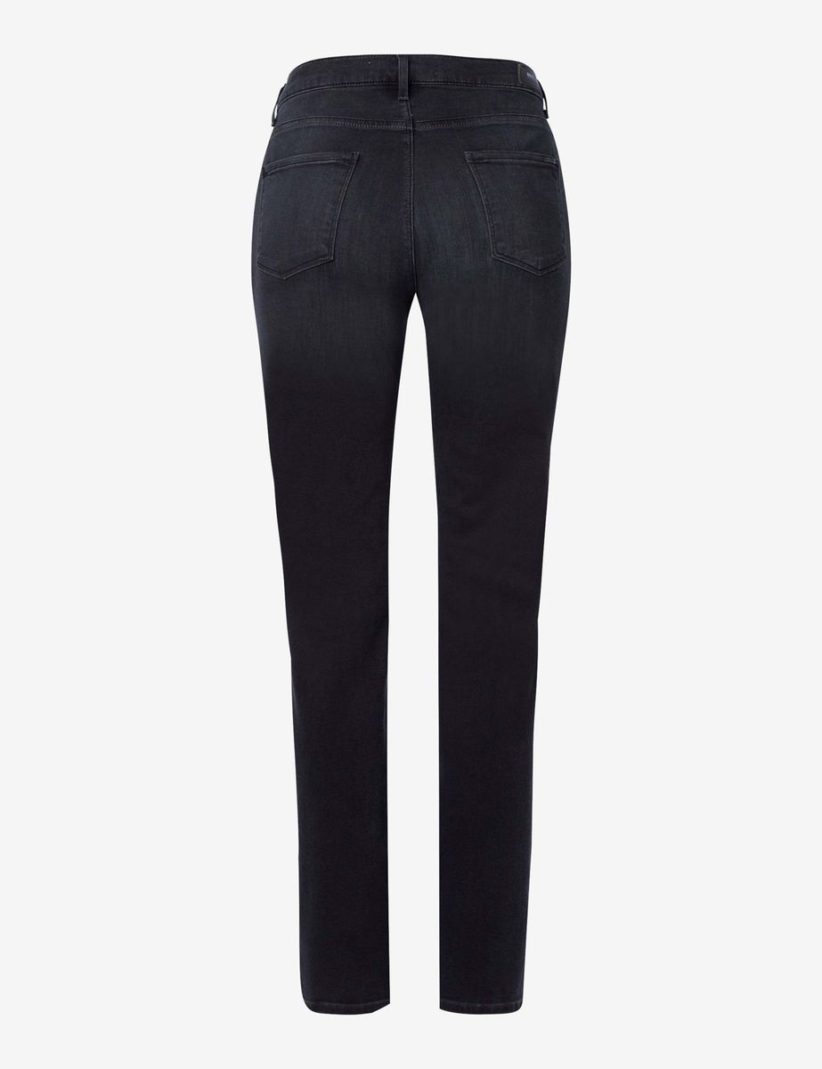 Damen Five-Pocket Jeans Dunkelwaschung