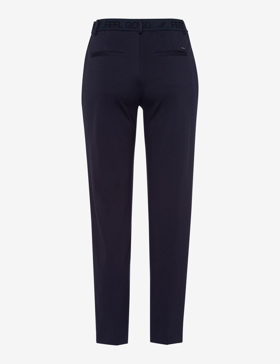 Damen Marineblaue Chino mit regulärer Passform