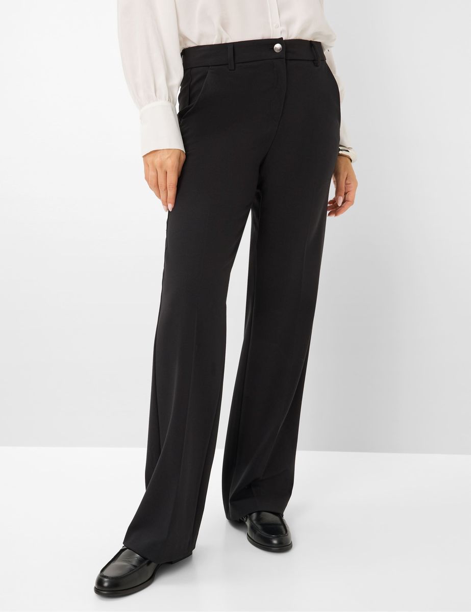 Damen Palazzo Hose mit weitem Bein