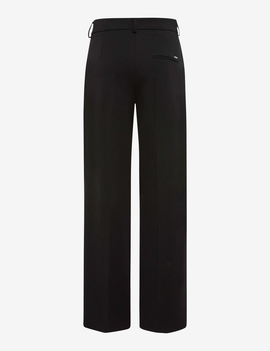Damen Palazzo Hose mit weitem Bein