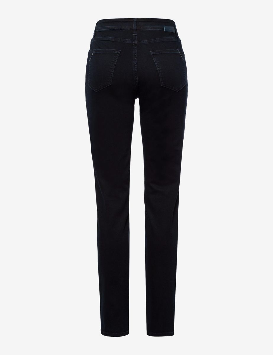 Dunkelblaue Jeans mit regulärer Passform