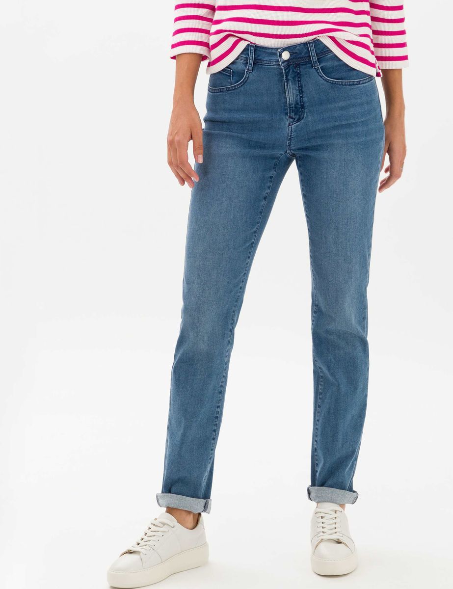 Relaxte Damen Five-Pocket-Jeans