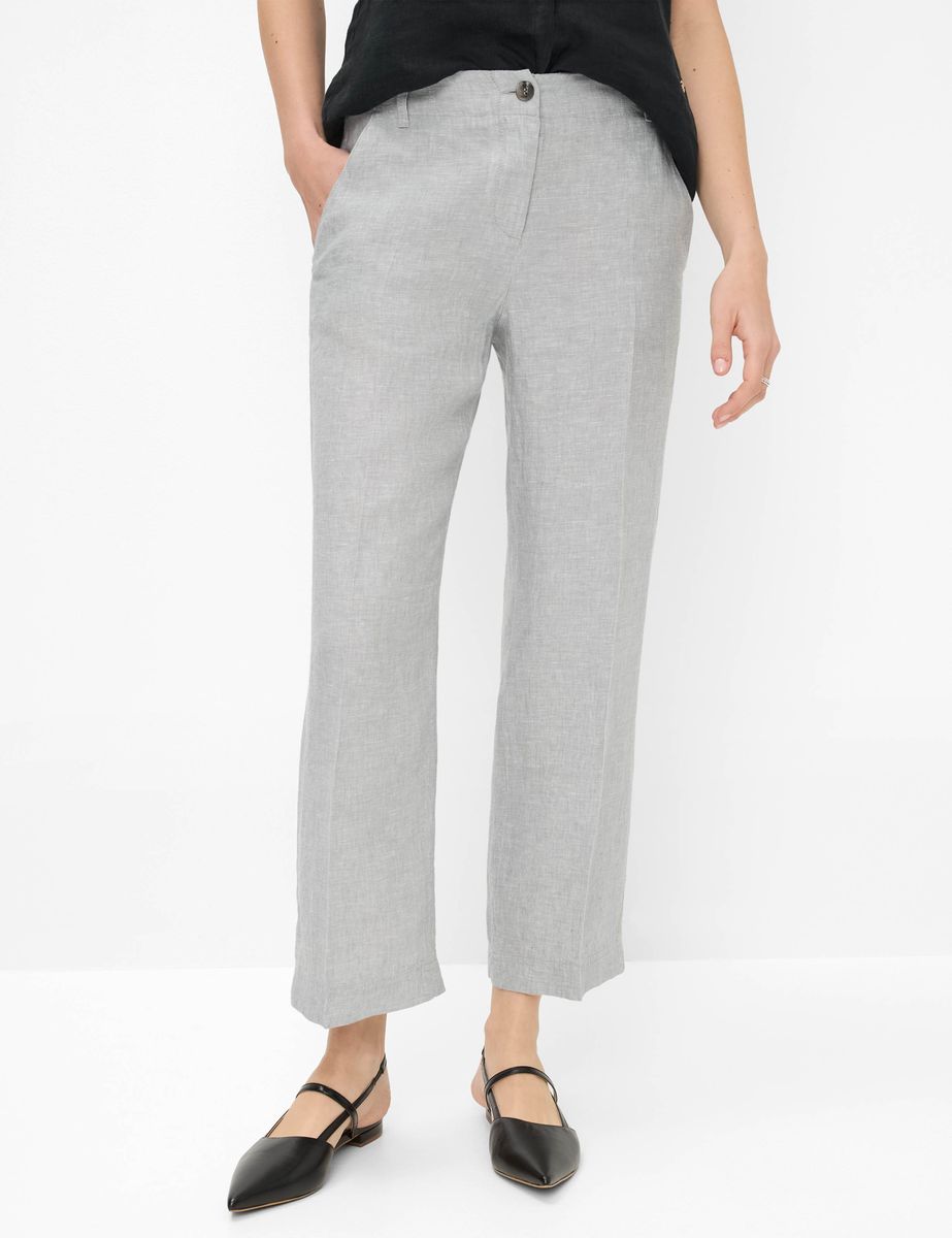 Weite Leinen Culottes