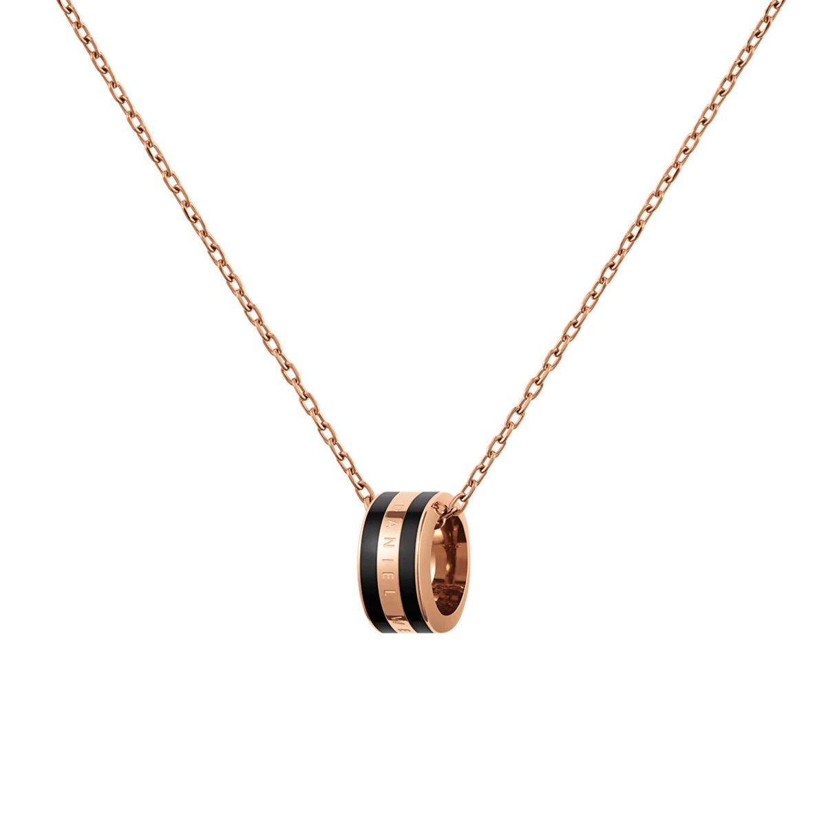 Minimalistische Halskette mit Ringanhänger