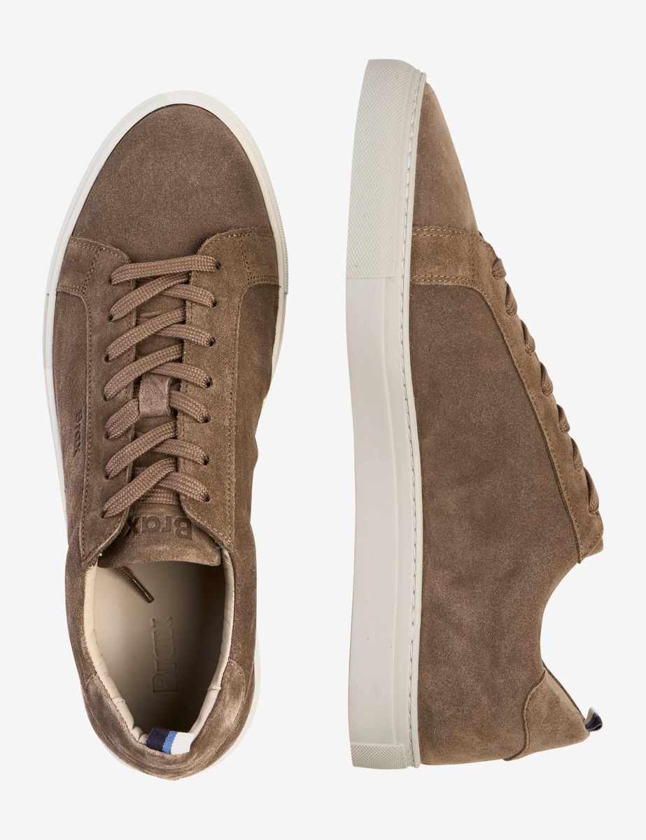 Herren Wildleder Casual Trainer Sneaker