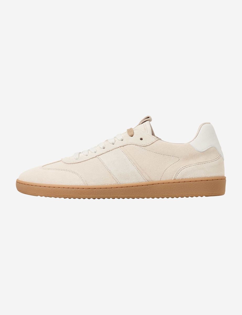 Wildleder Low-Top Trainer Sneaker