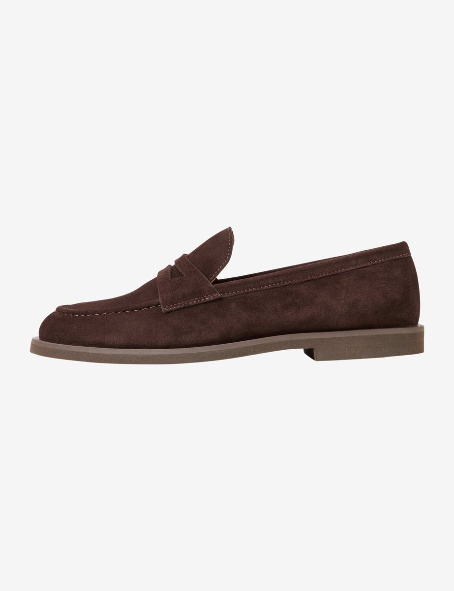 Klassische Wildleder Loafers