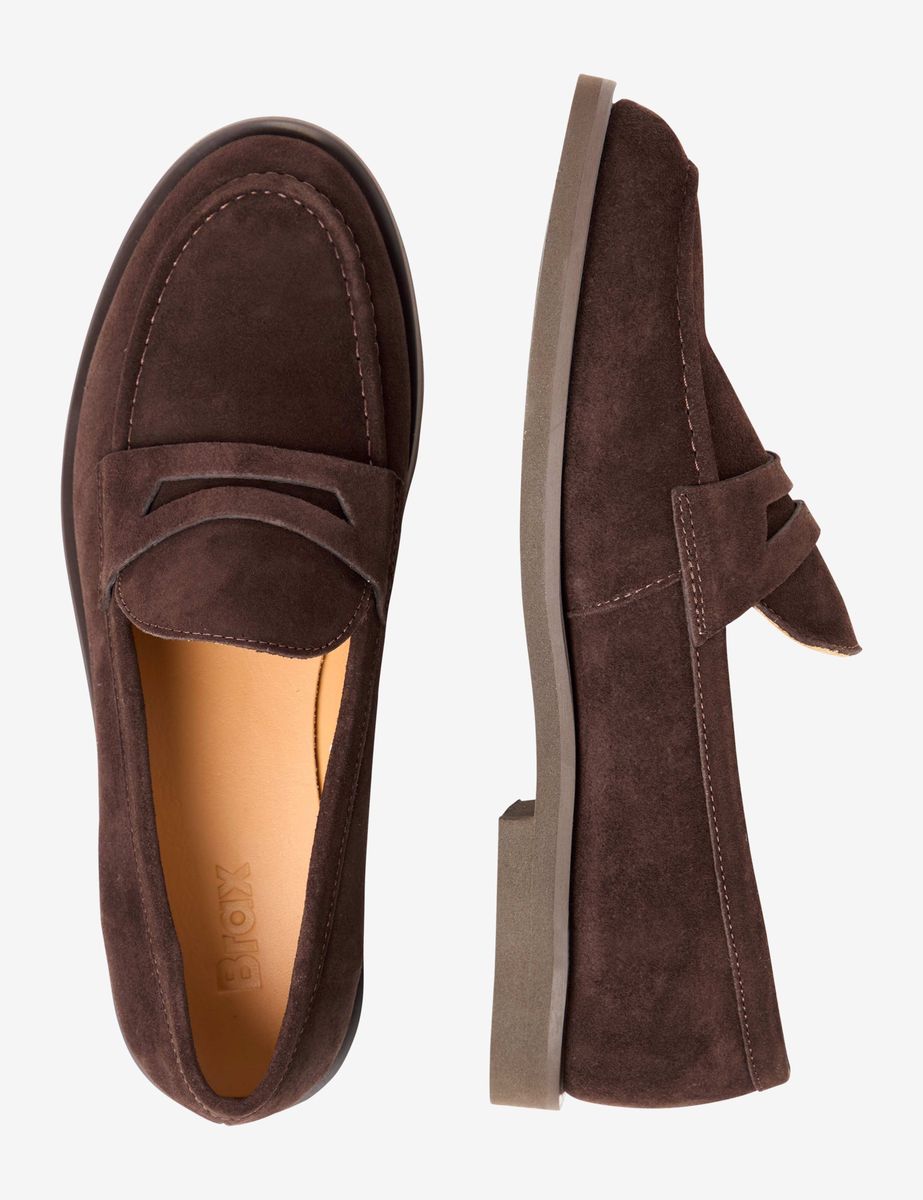 Klassische Wildleder Loafers
