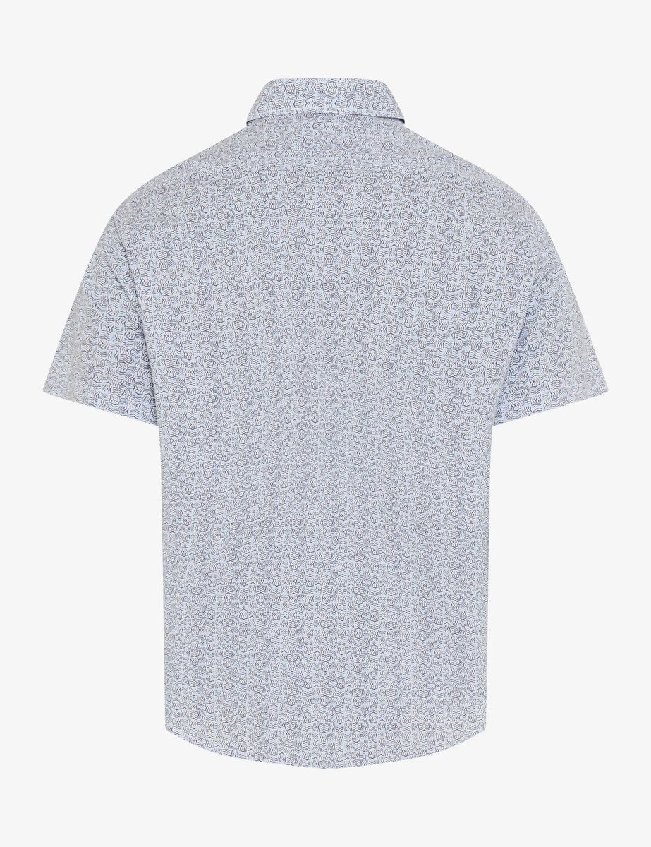 Herren Kurzarm-Button-Down-Hemd