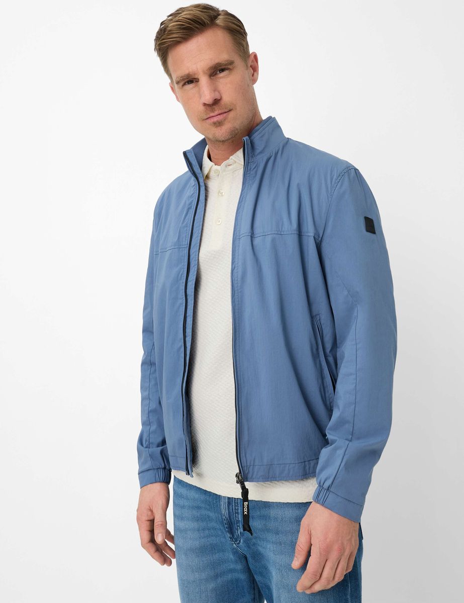 Herren Blousonjacke aus leichtem Baumwollmischgewebe