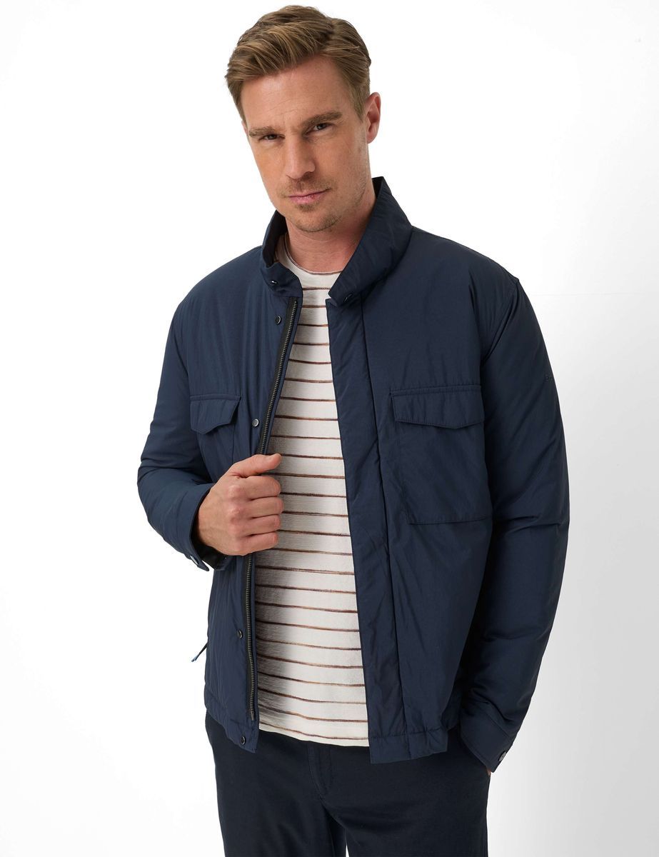 Marineblaue Herren Allwetter Feldjacke