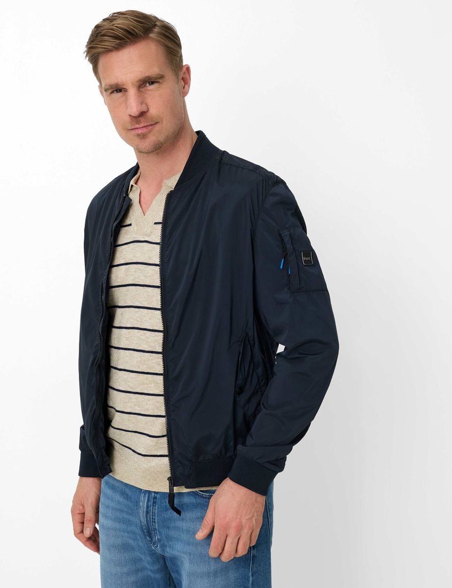 Herren Blouson Jacke in Dunkelblau