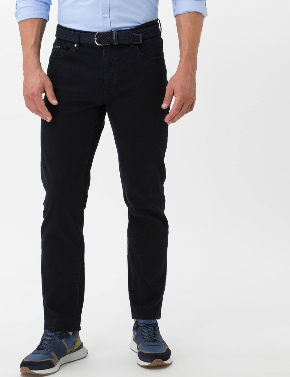 Five-Pocket-Jeans mit gerader Passform