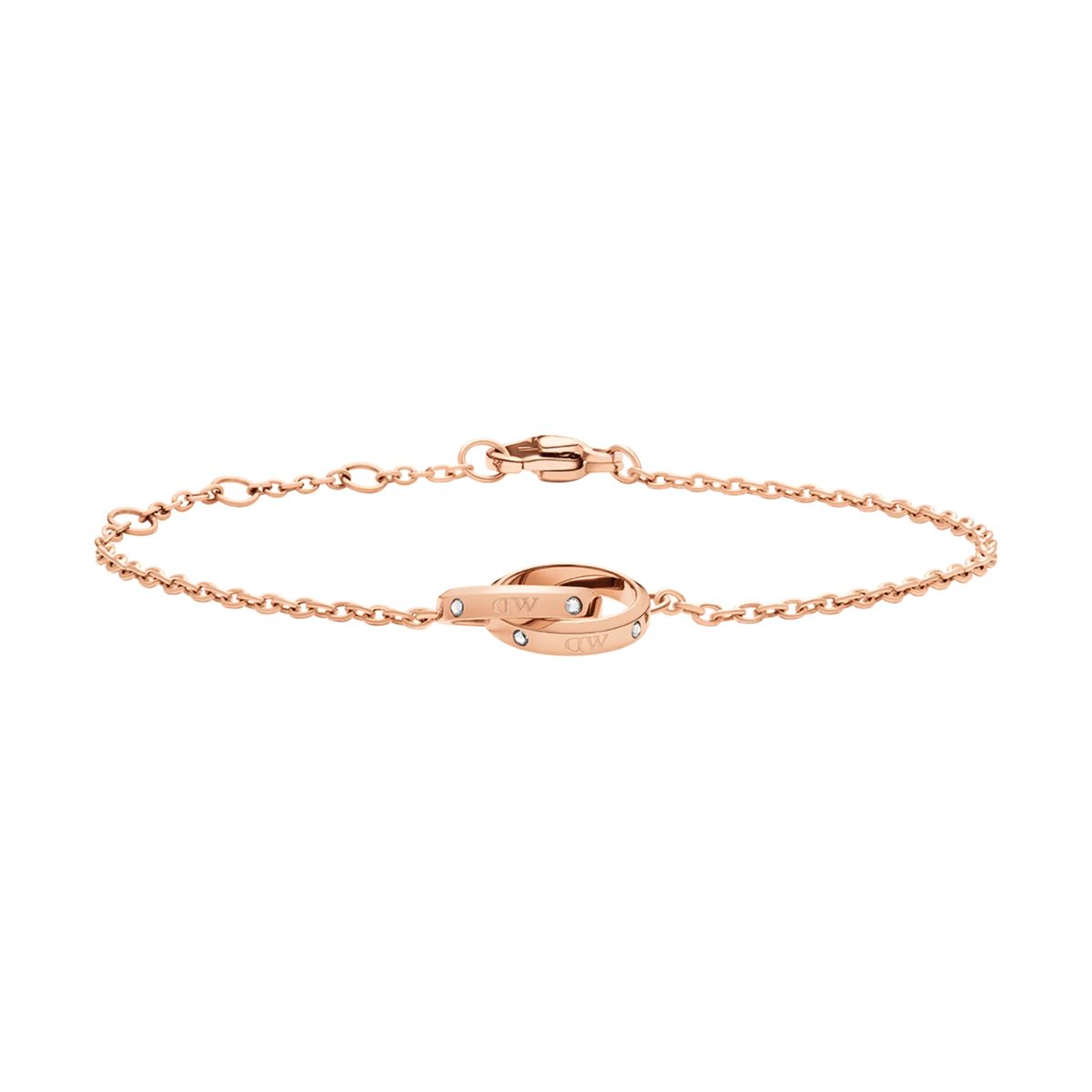 Unity Roségold Charm Armband
