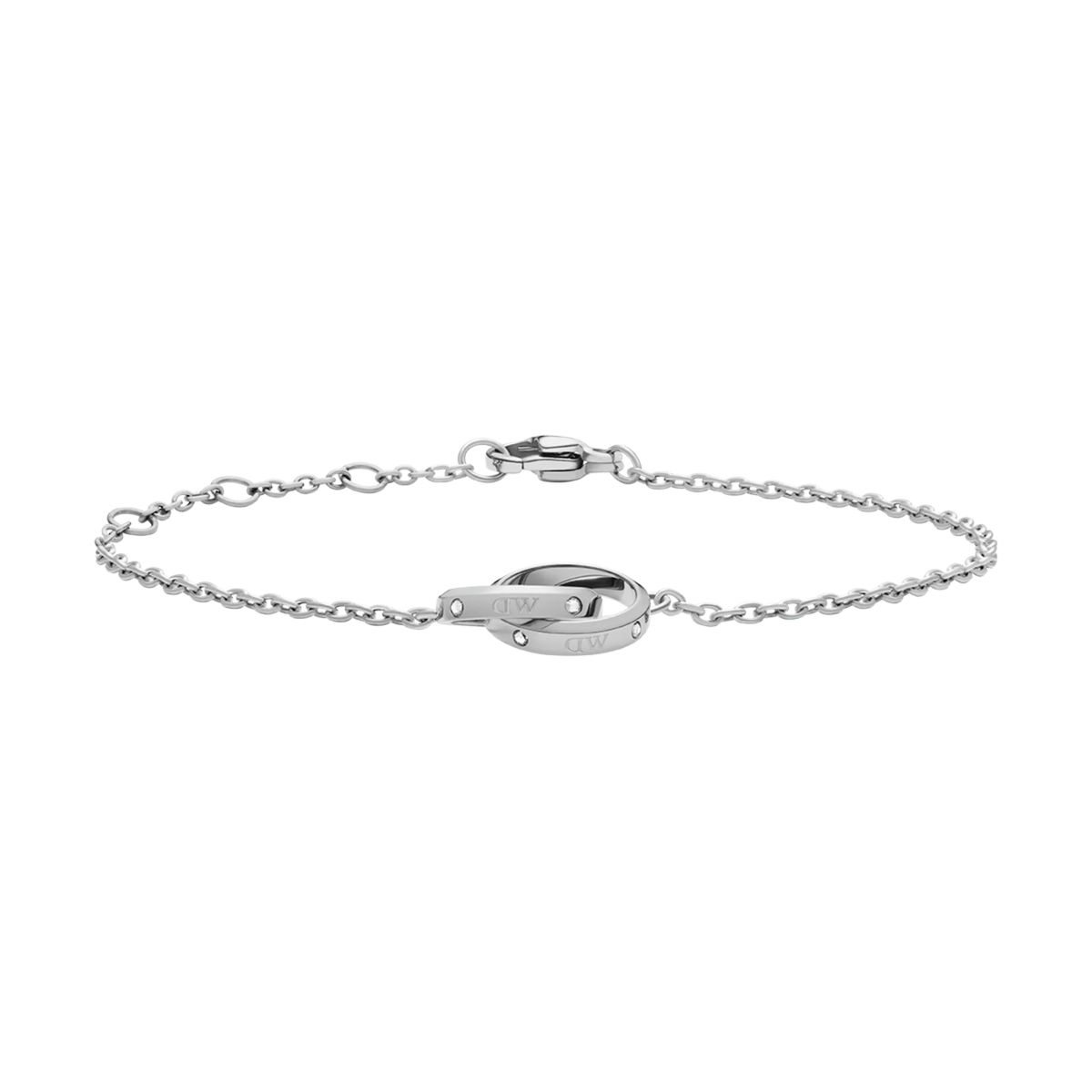 Klassisches Unity Silberarmband