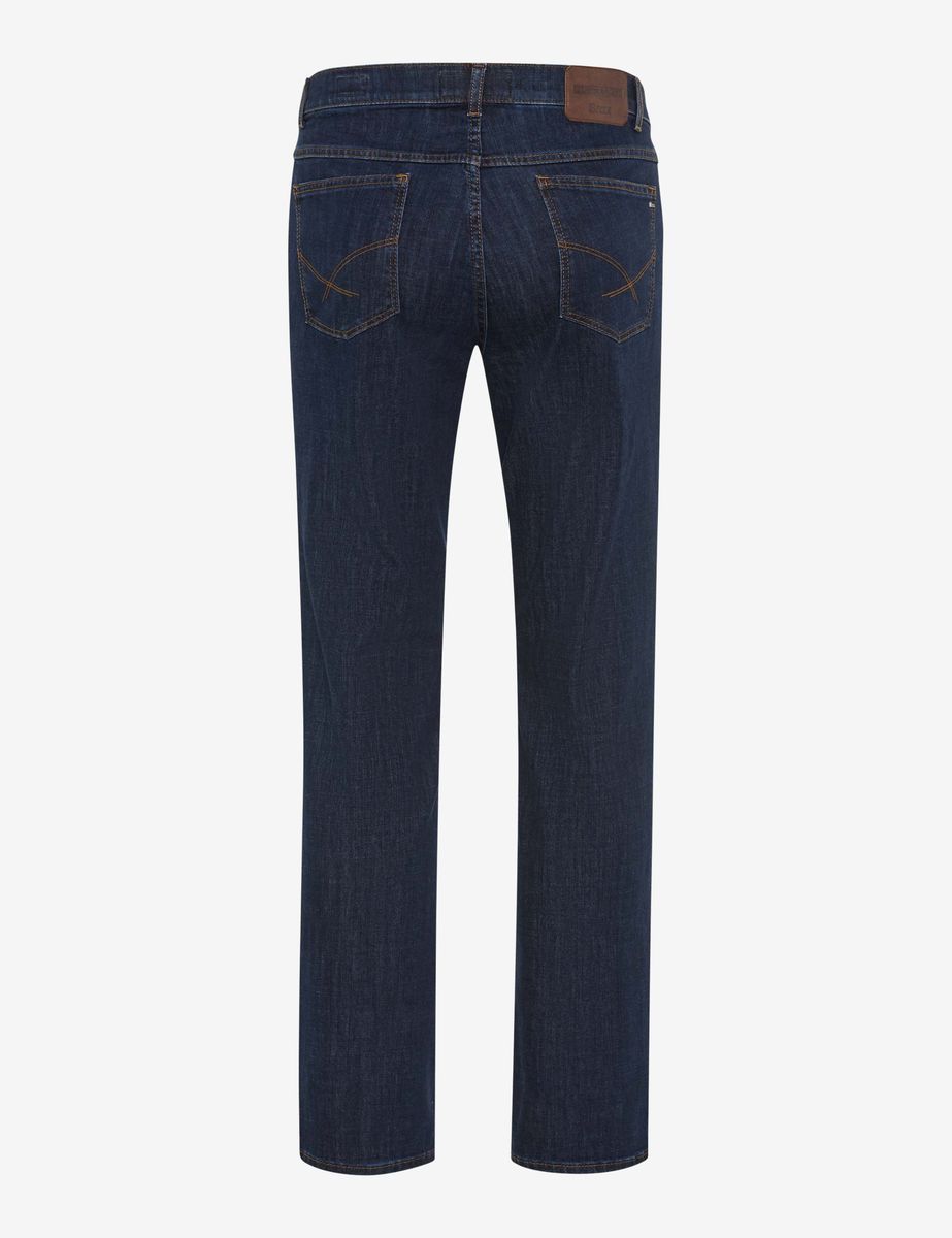 Herren Regular Fit Jeans in dunkler Waschung