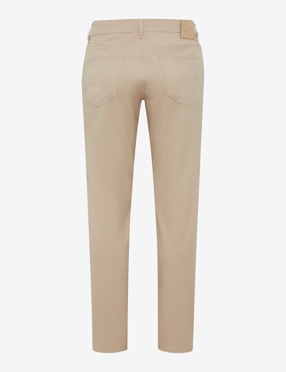 Moderne Beige Five-Pocket Hose
