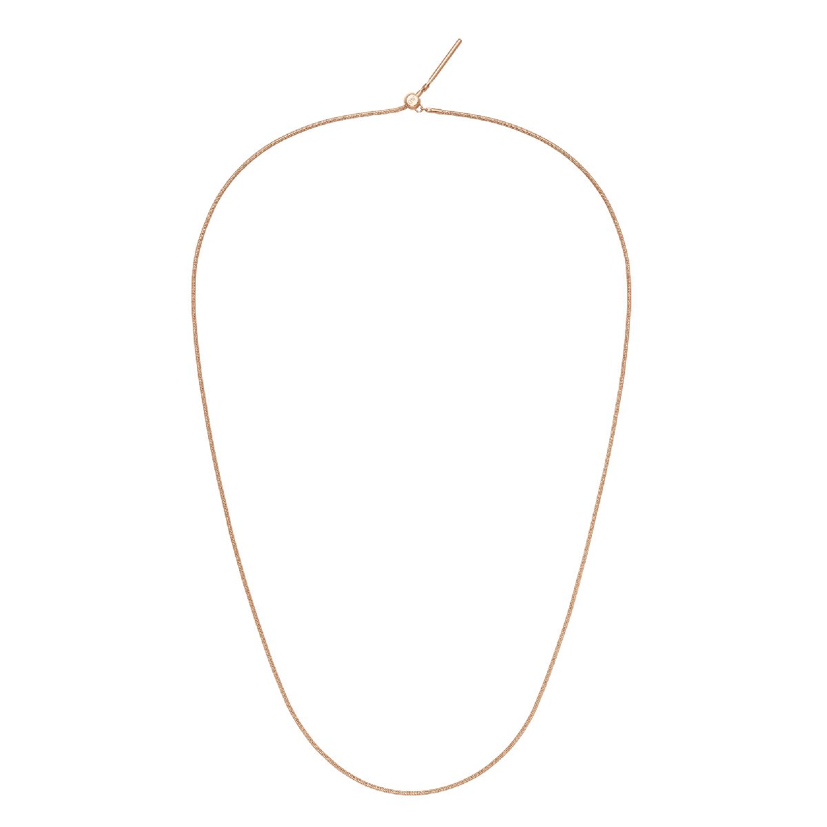 Elegante Schlangenkette Halskette Roségold