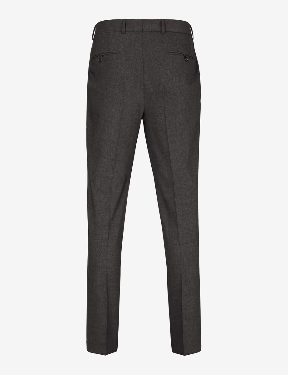 Klassische Wollmischung Stoffhose