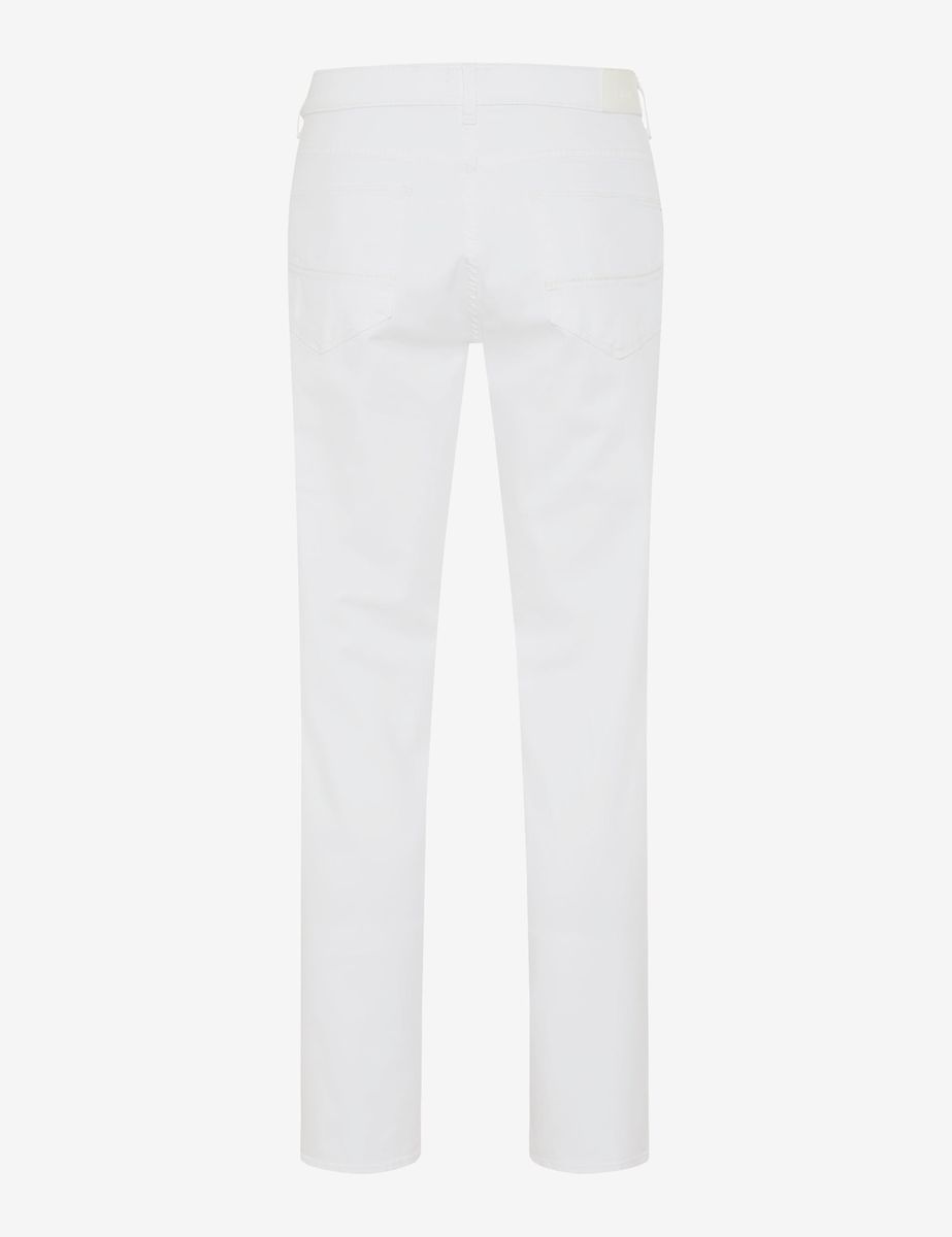 Herren Straight-Fit Jeans aus weißem Denim