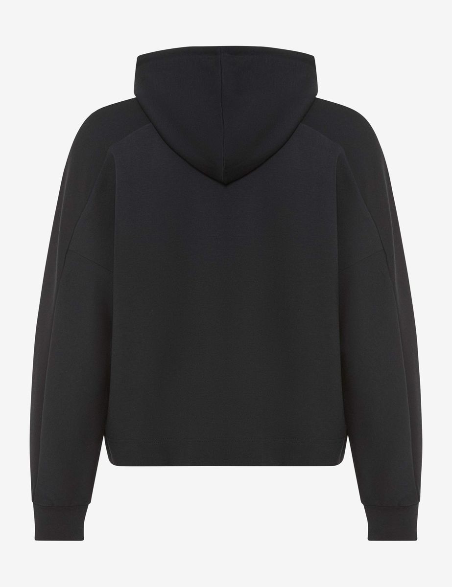 Damen Viskosemischung Kapuzenpullover