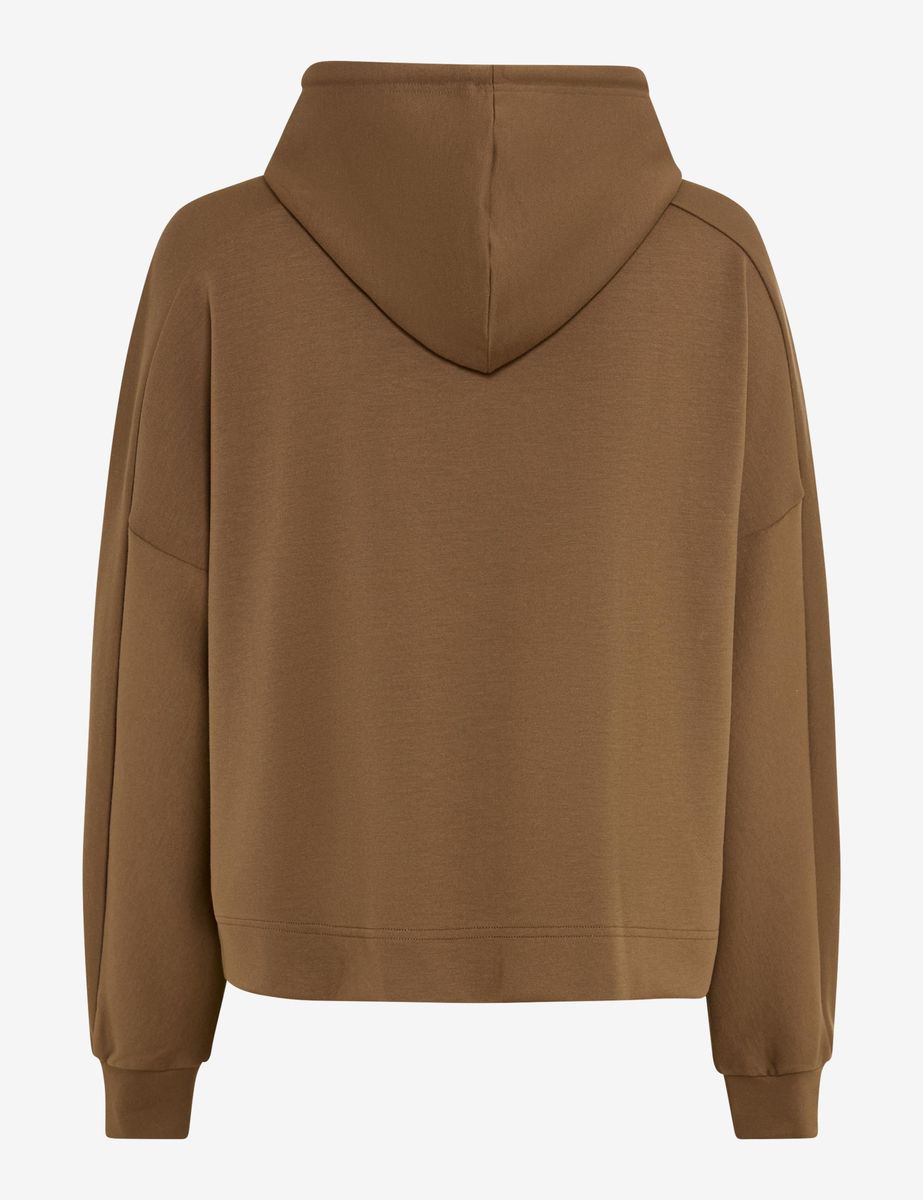 Kapuzenpullover mit Kordelzug in lockerer Passform