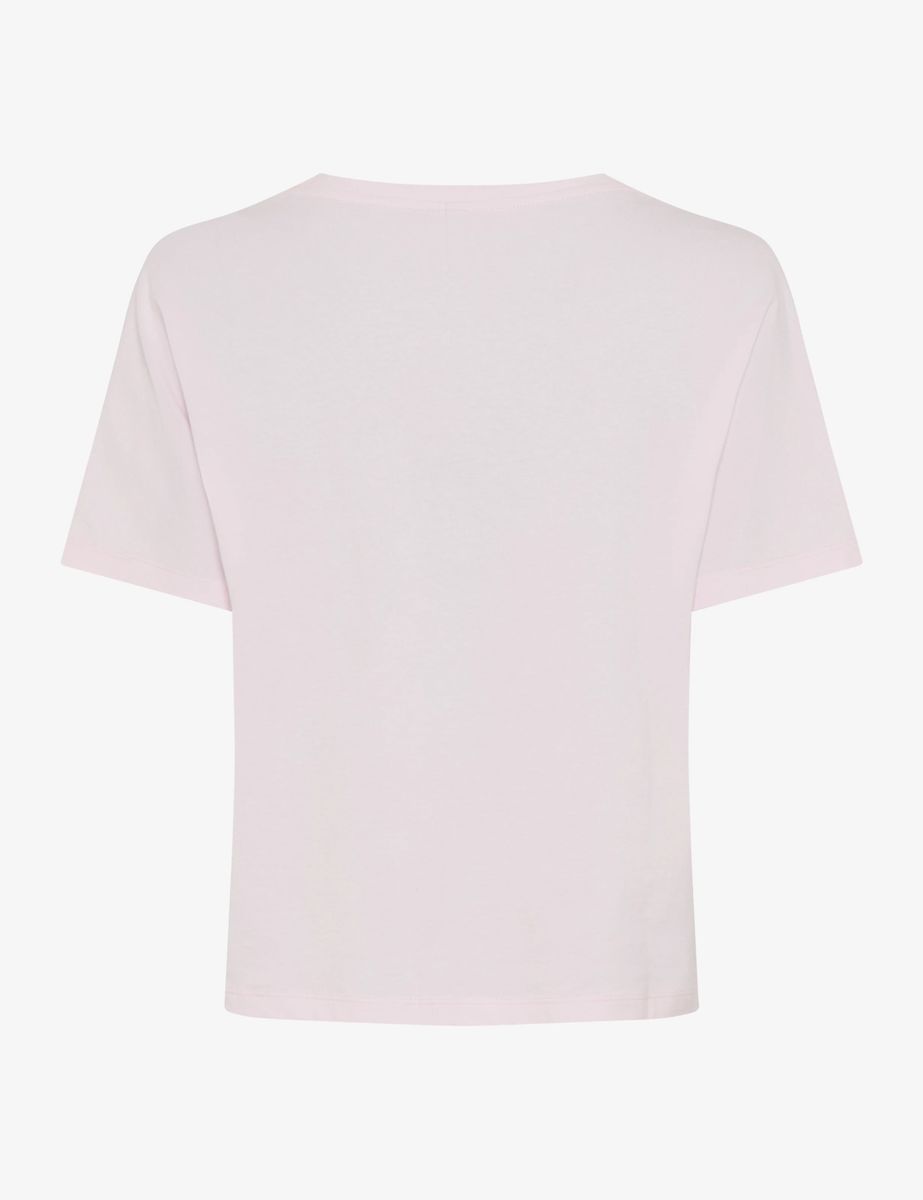 T-Shirt aus Baumwolle mit Lochstickerei
