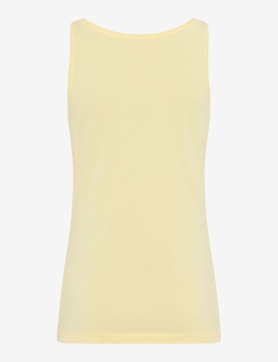 Basic Hellgelbes Tanktop