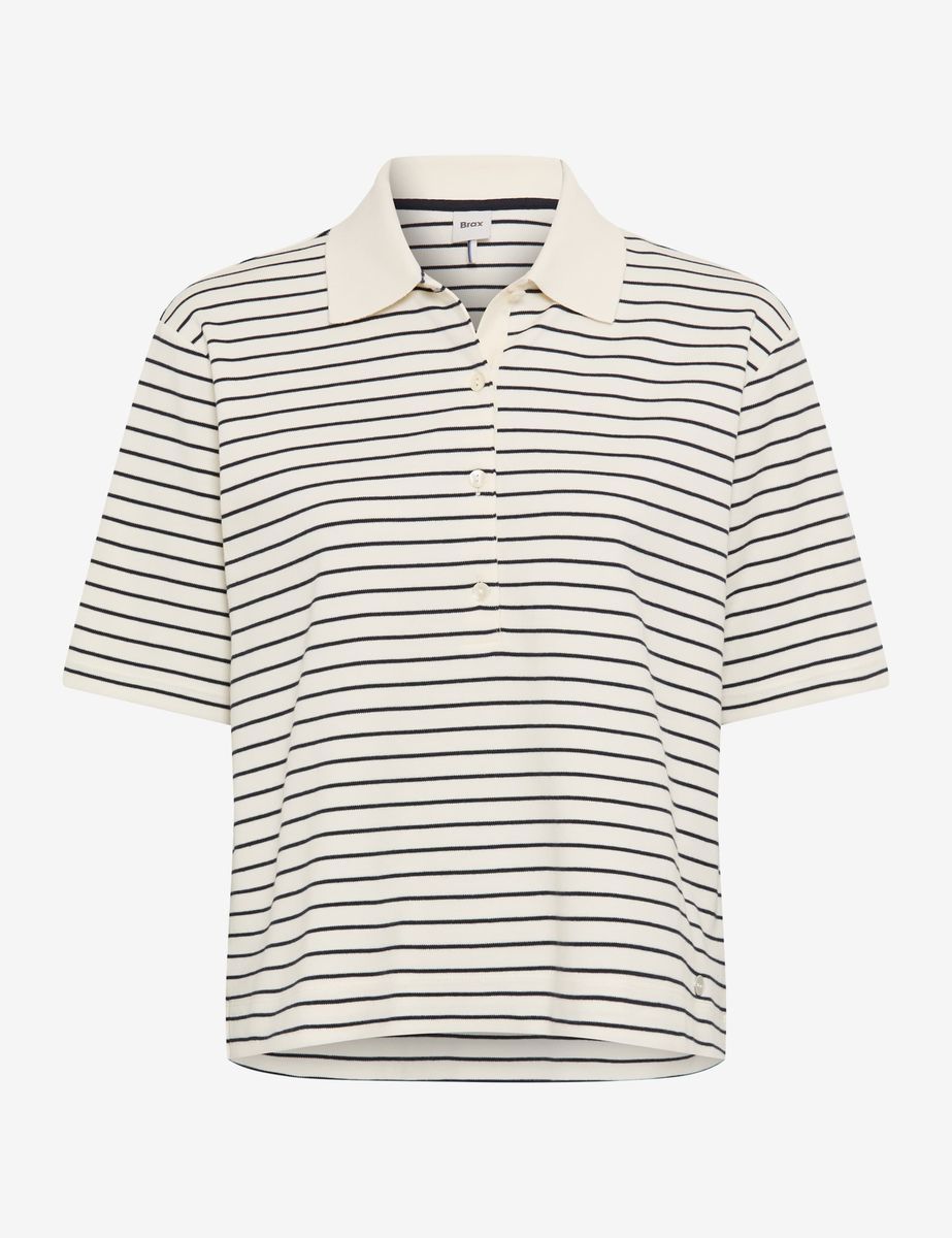 Brax Damen Polo Style CLIA S navy, dunkelblau, Gr. 32